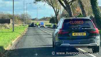 Two women in hospital as police close Netherley road