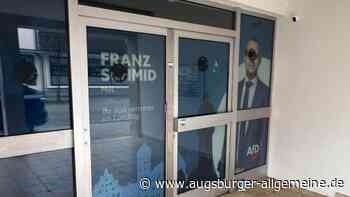AfD-Büro von Franz Schmid erneut beschädigt: Polizei fasst vermummte 24-Jährige
