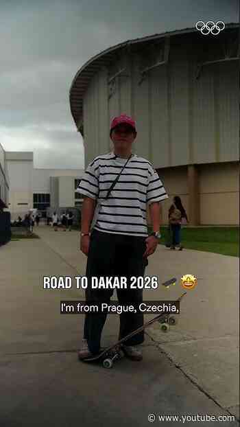 The joy of competing at your first #YouthOlympics. 🥹🫶 Follow Laura Zachova's journey to #Dakar2026!