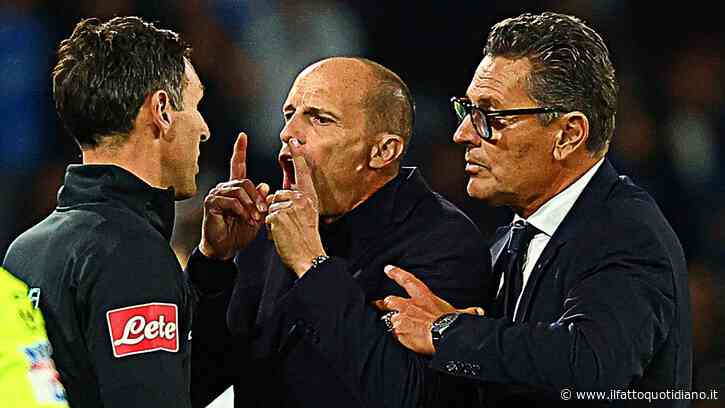 “Stamattina ho deciso di rinunciare al ricorso. Non si sa mai, magari invece di 2 ne prendo 4”: così Allegri