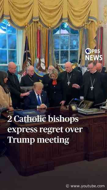 2 Catholic bishops express regret over Trump meeting