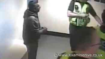 Moment cowardly Huddersfield rapist caught at airport after fleeing UK 6 years ago