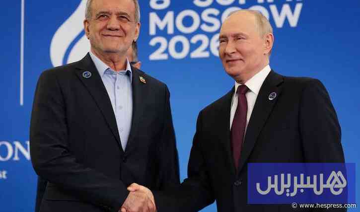 بوتين يلتقي رئيس إيران في موسكو