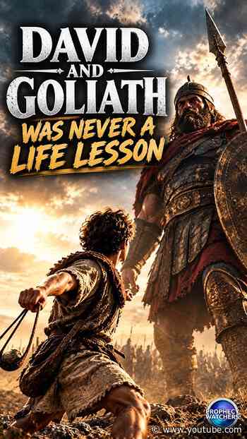 David and Goliath Was Never a Life Lesson
