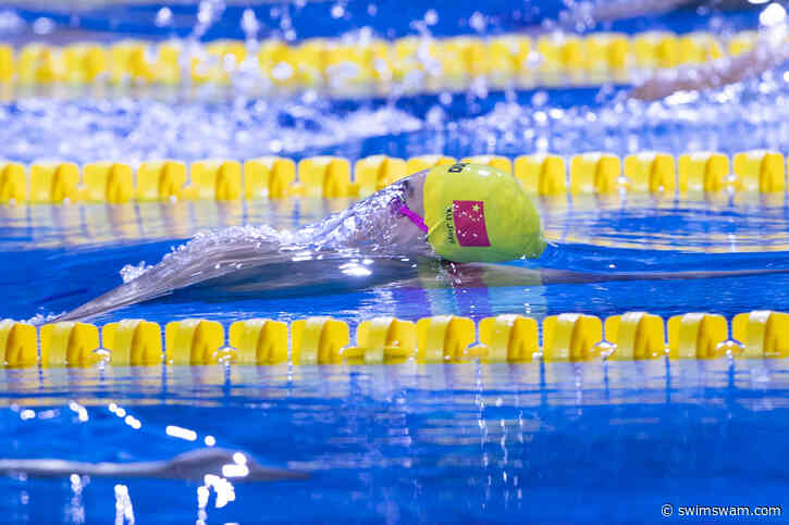 Veteran Olympic Medalist Xu Jiayu Lowers Days-Old SCM 100 Backstroke Asian Record