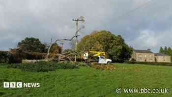 Storm Boelo: Hundreds of homes still without power
