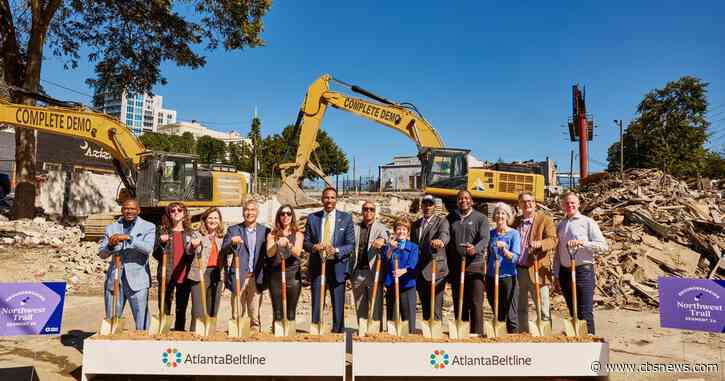 Atlanta Beltline breaks ground on new segment of Northwest Trail as crews work to finish by 2030