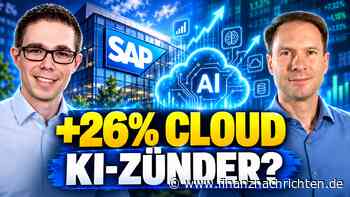 SAP: 26 % Cloud-Wachstum - zündet KI jetzt die Aktie?