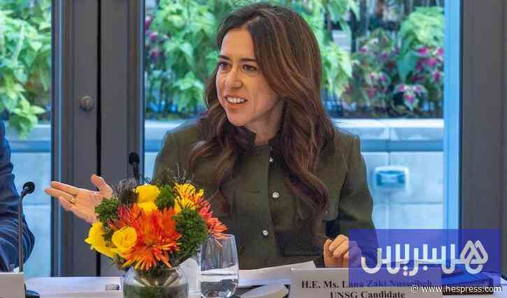 مرشحة الإمارات تشيد بالدعم المغربي