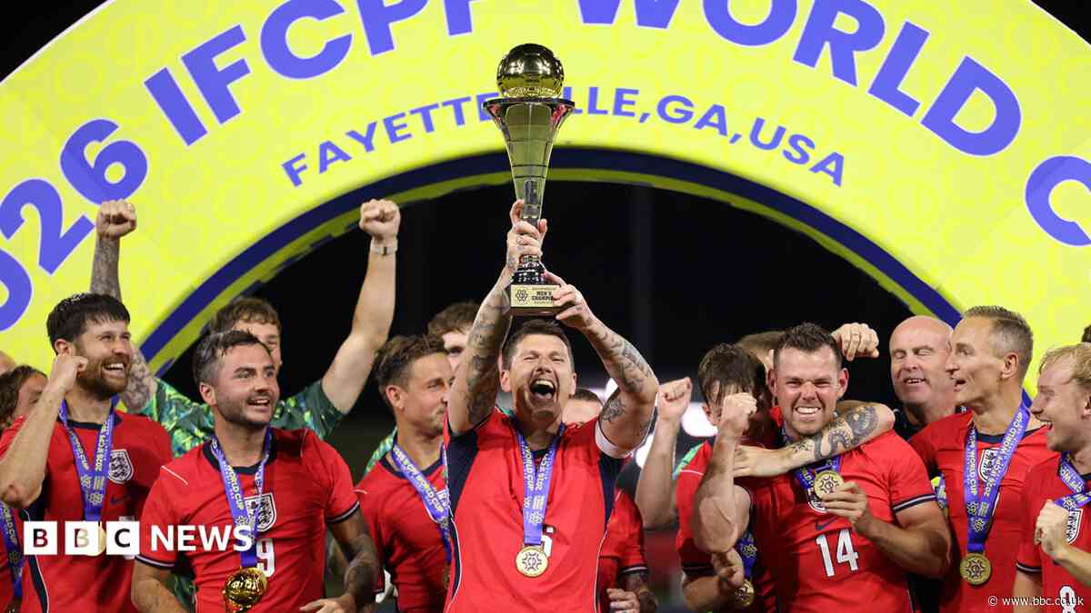 England Cerebral Palsy World Cup win 'unbelievable'