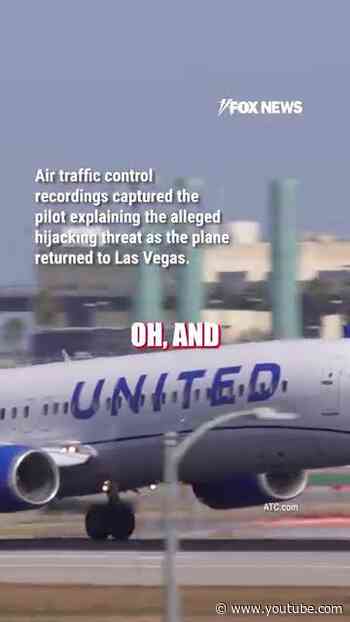 United flight LOCKED DOWN over alleged hijacking threats