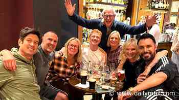 The act of rebellion behind bar photo of BBC Radio 2's top stars: Insiders reveal why Rylan Clark is furious with bosses, disquiet over Sara Cox move... and how it all leads back to sacking of Scott Mills