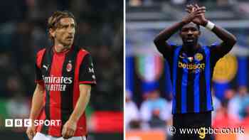 Milan derby to be shown live on BBC Two