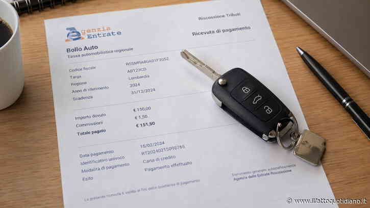 Bollo auto, l’esenzione aiuta i meno abbienti ma il governo non sa come finanziarla dal 2028. L’Ufficio di bilancio: “Criticità”
