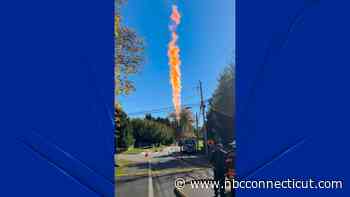 Workers strike 500-gallon propane tank in Westport, causing leak: Firefighters