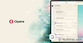 Opera One now lets Mac users run Apple’s foundation model directly in the browser