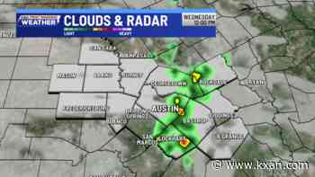 Some rain this week, especially west of I-35