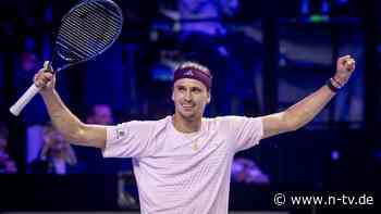 Krimi gegen 20-Jährigen: Zverev fehlt nach Zitterpartie nur noch ein Sieg zur Nummer 1