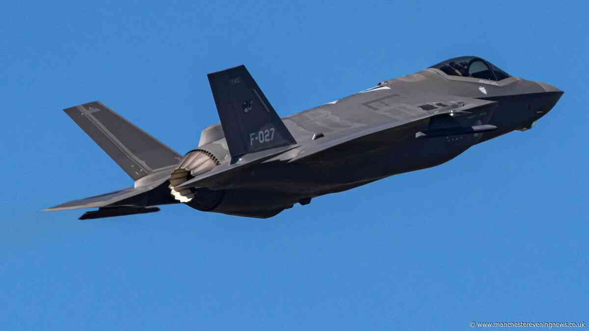 RAF fighter jet declares emergency over Manchester area minutes after ...