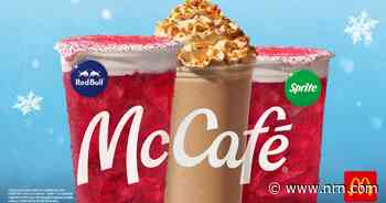 McDonald’s gets into the holiday spirit early with festive new drinks