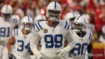 Sources: Colts make second major trade, send DT Buckner to 49ers