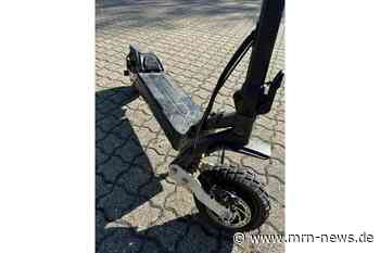 Edenkoben – Mit ca. 60 km/h auf dem E-Scooter unterwegs