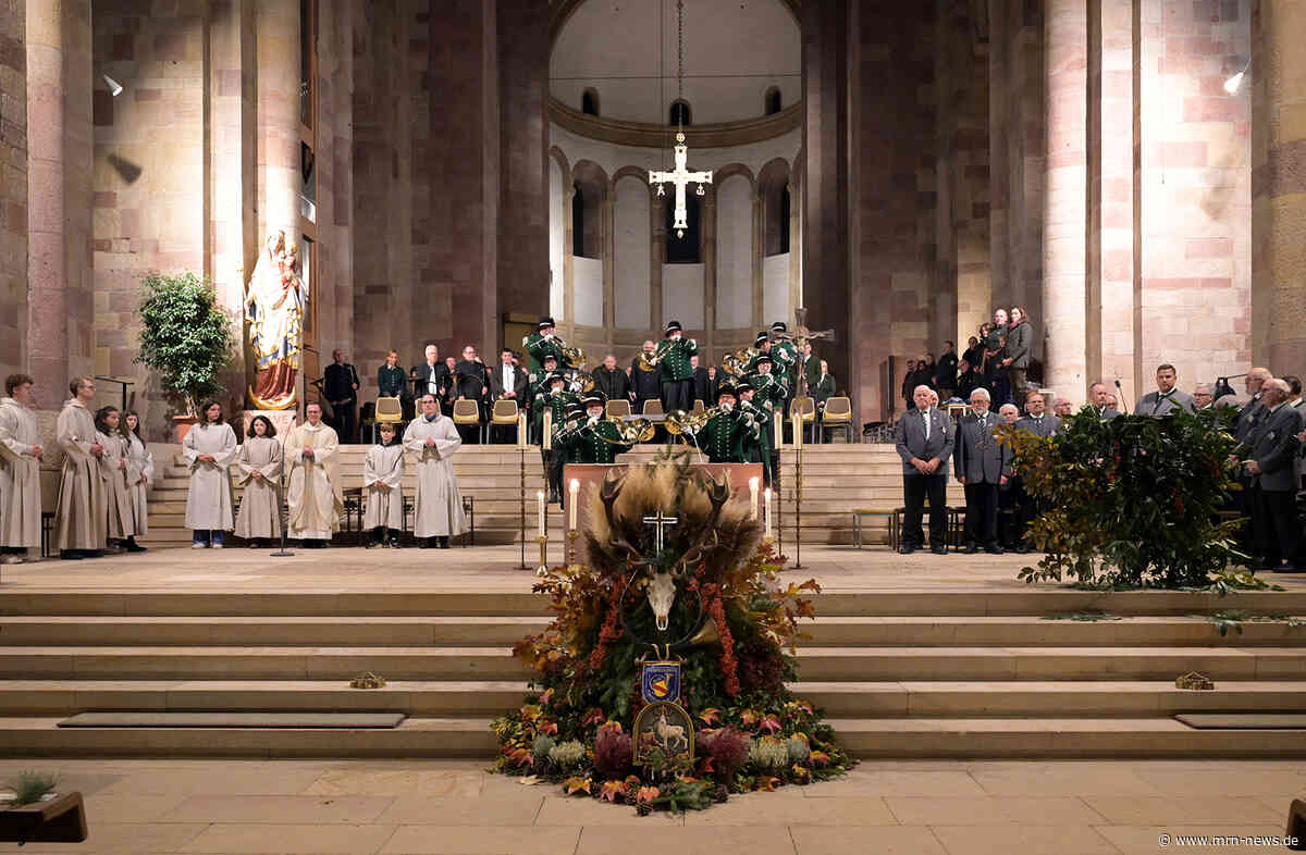 Speyer – Messe zu Ehren des Heiligen Hubertus im Dom