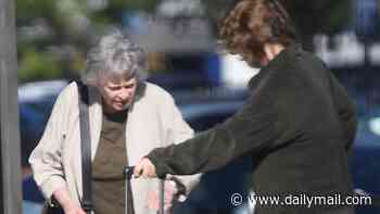 Hollywood golden couple William Daniels, 99, and Bonnie Bartlett, 97, seen months after speaking on 'open marriage'