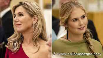 Queen Máxima steals the spotlight in glamorous one-shoulder gown at royal palace dinner