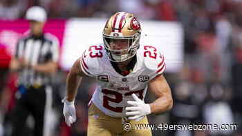Christian McCaffrey has mild hamstring strain, 49ers optimistic he'll play after bye