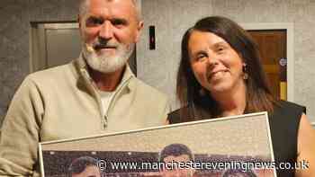 Roy Keane's amazing reaction as woman shows him her late dad's most prized possession