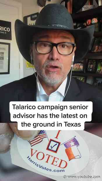 Talarico campaign senior advisor has the latest on the ground in Texas
