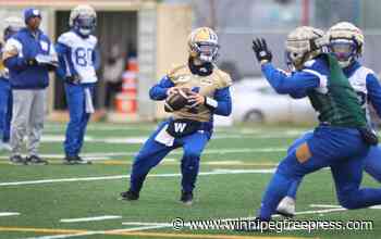 Dru Brown leads Bombers in first post-season practice