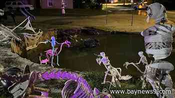 Spring Hill woman’s Halloween display damaged by water main break