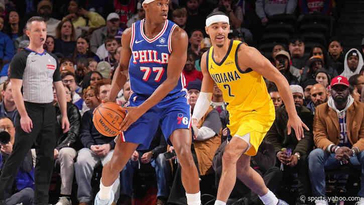 VJ Edgecombe not listed on injury report vs banged up Pacers