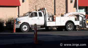 Louisiana Blvd. partially reopens in Albuquerque after natural gas pipeline damaged