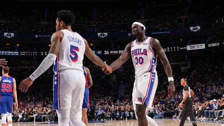 Sixers trying to figure out personnel, approach behind Embiid early in season