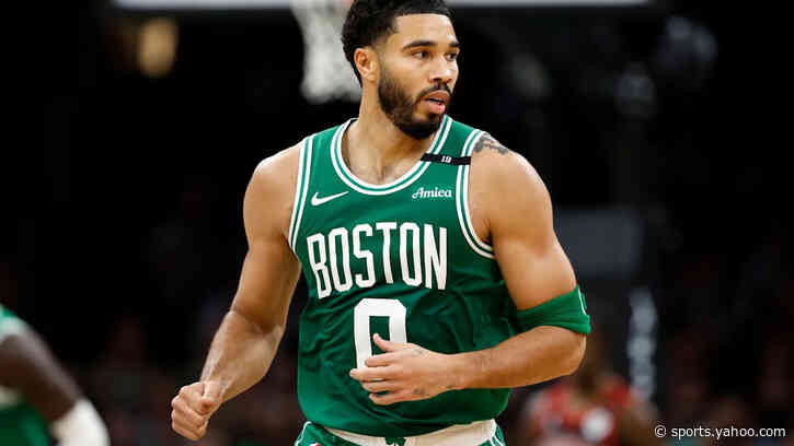 Jayson Tatum lifts Celtics past Nets with OT buzzer-beater after brutal Mikel Brown blunder