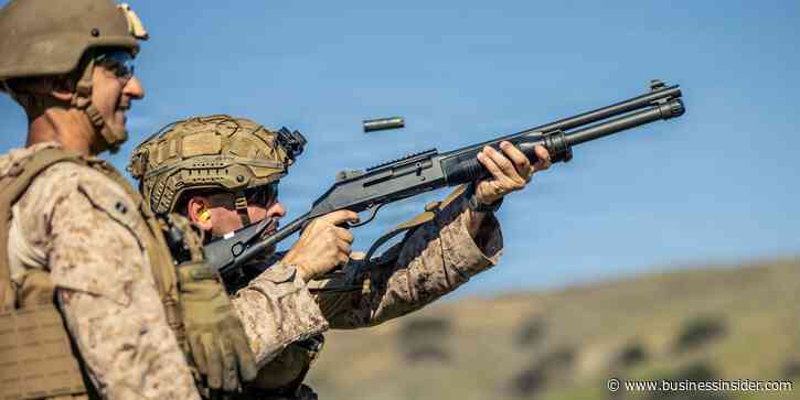 The Pentagon has given a new shotgun-wielding drone its stamp of approval. It also comes with a grenade launcher.