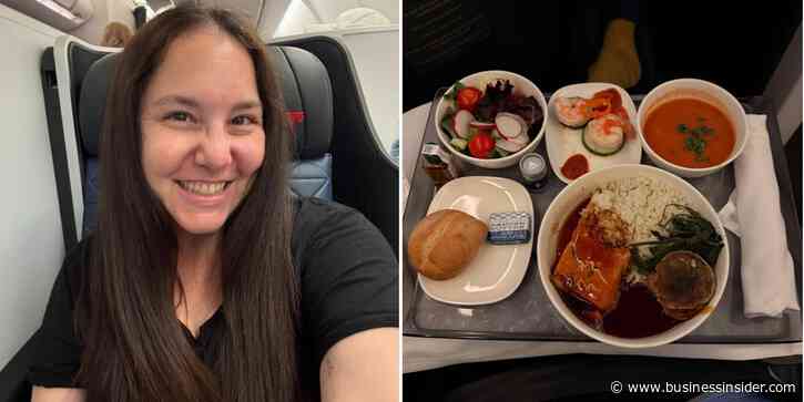 I paid $900 to upgrade to Delta One to Europe. The suite was like a mini-hotel room, but the food was disappointing.