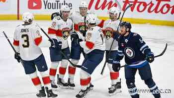 Florida Panthers maul Jets 5-1, extending Winnipeg's losing streak to 6 in a row
