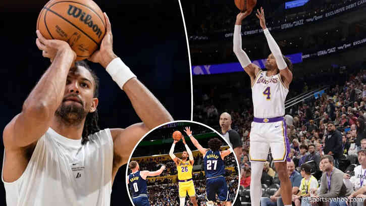 Lakers starter opens up about changing shooting form, unique routine