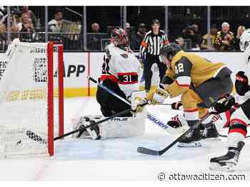 A costly night in Vegas: Senators roll snake-eyes in loss to Knights, lose winger Warren Foegele