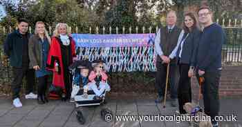 Beckenham mum who delivered son stillborn hosts 14 displays for bereaving families