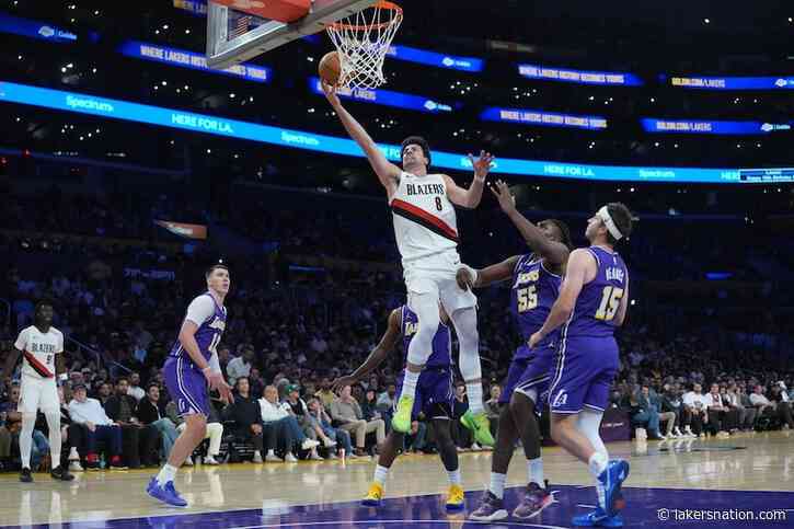 Recap: Lakers Defeated By Trail Blazers For First Loss Of Season