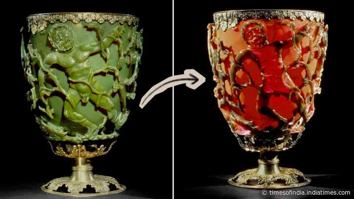 After 1,600 years, researchers recreate the colour-changing glass of a Roman masterpiece