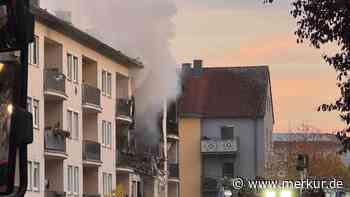 Explosion in Wohnhaus in Regensburg: Mehrere Verletzte – Bewohner evakuiert, Gebäude brennt