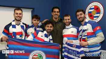 Video game football fans meet real-life team