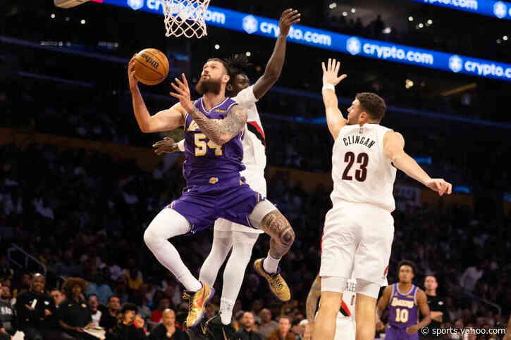Lakers suffer first loss of season at hands of Trail Blazers