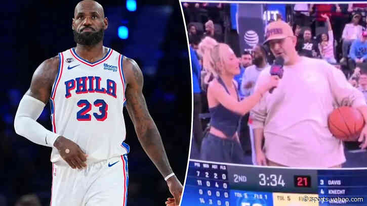Clippers fan’s LeBron James trash talk backfires in brutal fashion